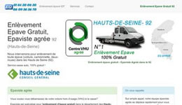 enlèvement épave Gratuit 92