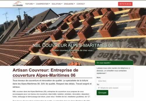 Couvreur Alpes-Maritimes 06