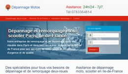 dépannage et remorquage moto