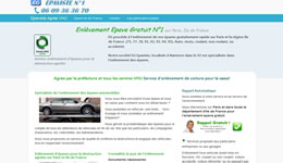 enlèvement épave gratuit