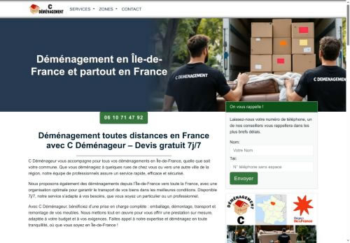 C Déménagement Paris et Île-de-France